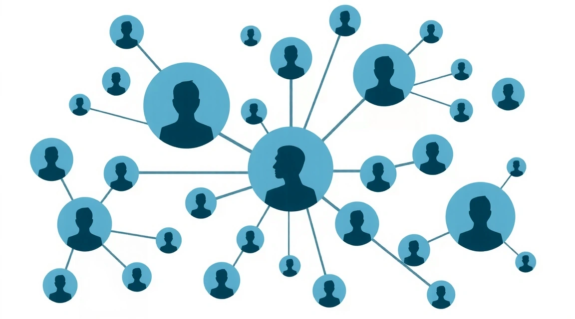 Abstraktní vizualizace sociálních médií a online komunit