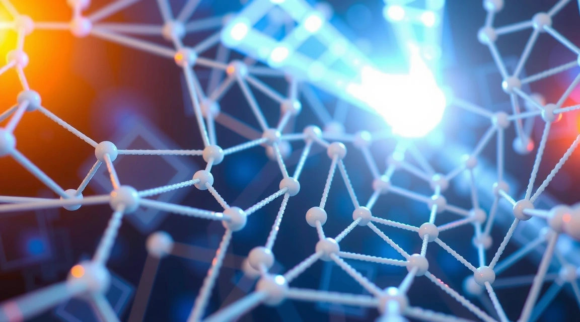 Abstraktní vizualizace umělé inteligence a tvorby obsahu